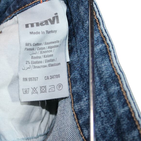 Mavi Jeans Ada Model Mom Jeans Size 30/27 - Picture 13 of 16